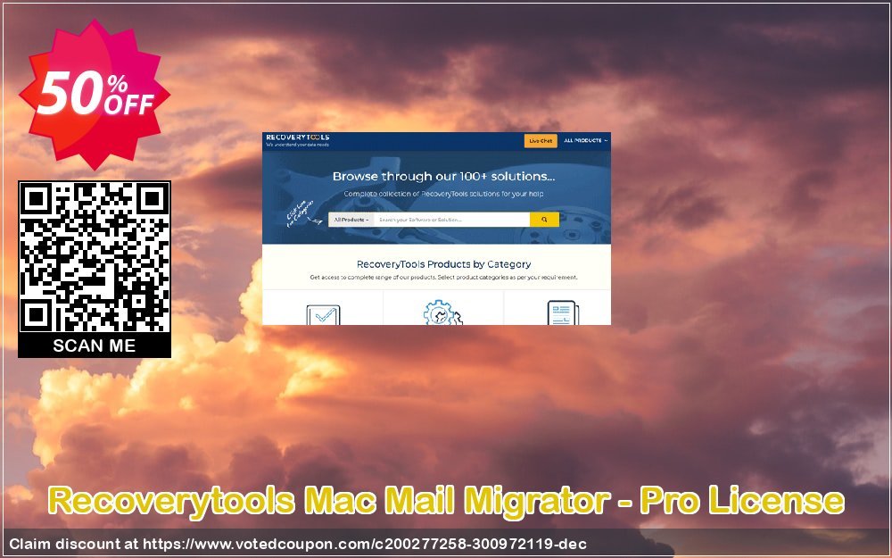 Recoverytools MAC Mail Migrator - Pro Plan Coupon, discount Coupon code Mac Mail Migrator - Pro License. Promotion: Mac Mail Migrator - Pro License offer from Recoverytools