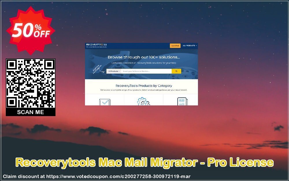 Recoverytools MAC Mail Migrator - Pro Plan Coupon Code Apr 2024, 50% OFF - VotedCoupon