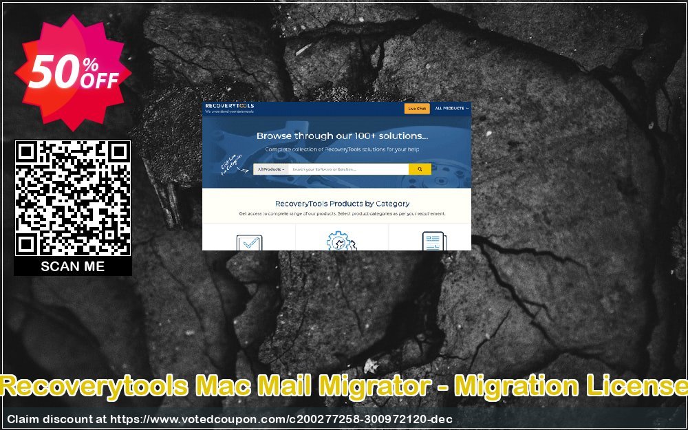 Recoverytools MAC Mail Migrator - Migration Plan Coupon, discount Coupon code Mac Mail Migrator - Migration License. Promotion: Mac Mail Migrator - Migration License offer from Recoverytools