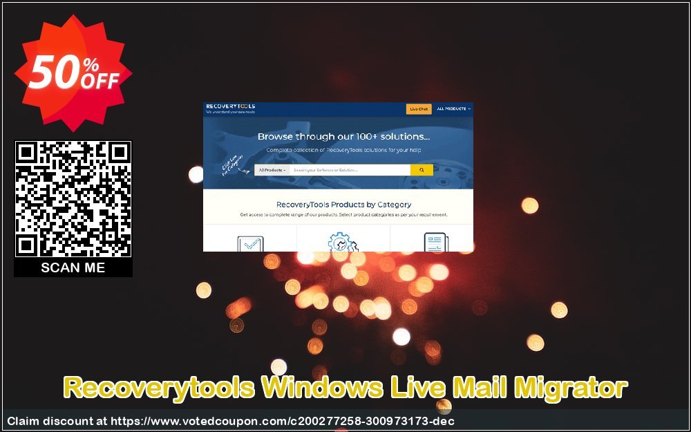 Recoverytools WINDOWS Live Mail Migrator Coupon, discount Coupon code Windows Live Mail Migrator - Standard License. Promotion: Windows Live Mail Migrator - Standard License offer from Recoverytools