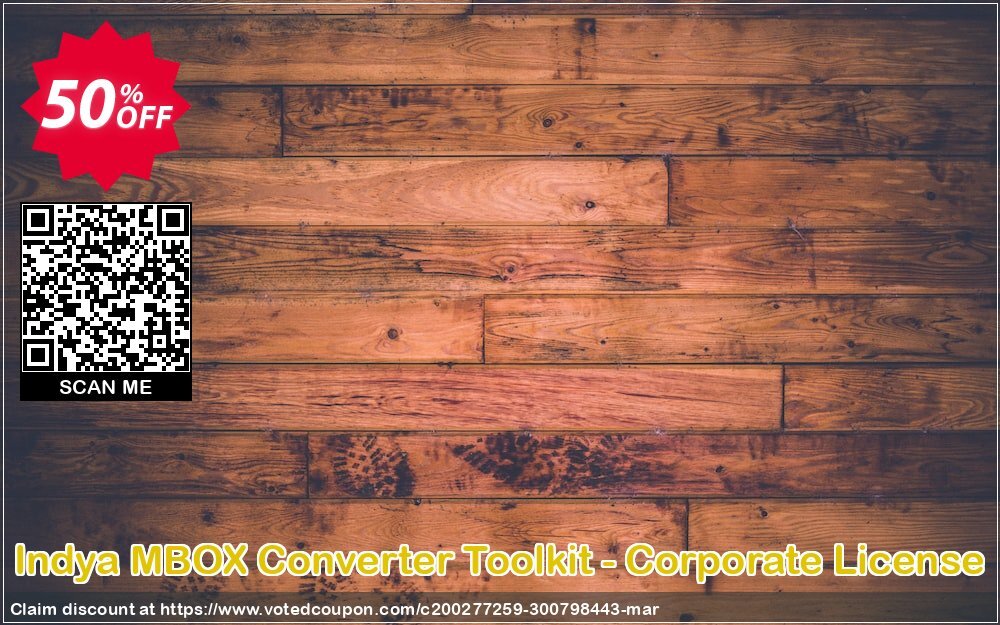 Indya MBOX Converter Toolkit - Corporate Plan Coupon, discount Coupon code Indya MBOX Converter Toolkit - Corporate License. Promotion: Indya MBOX Converter Toolkit - Corporate License offer from BitRecover