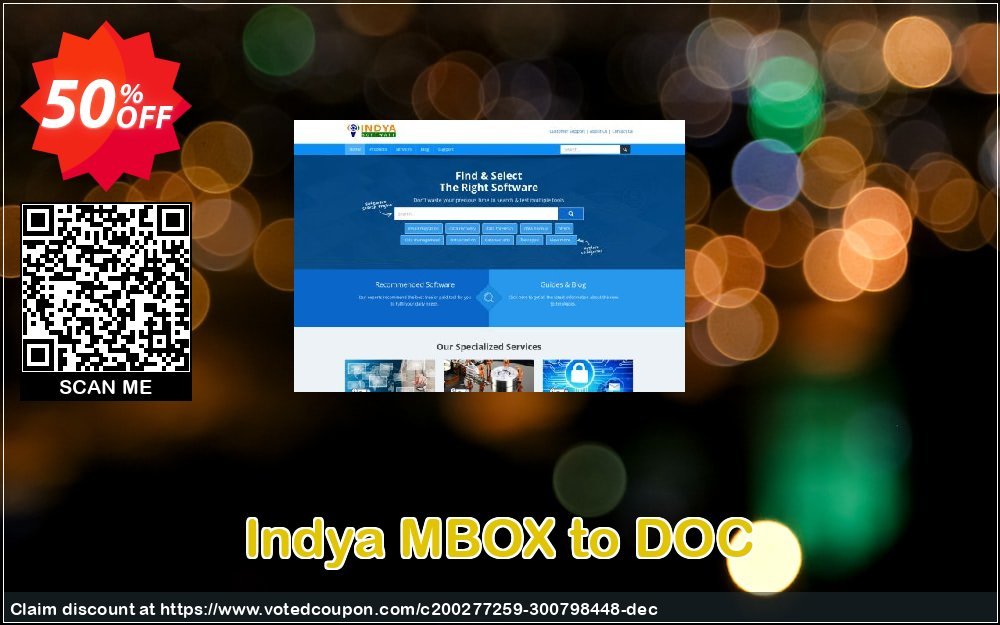 Indya MBOX to DOC Coupon Code Apr 2024, 50% OFF - VotedCoupon