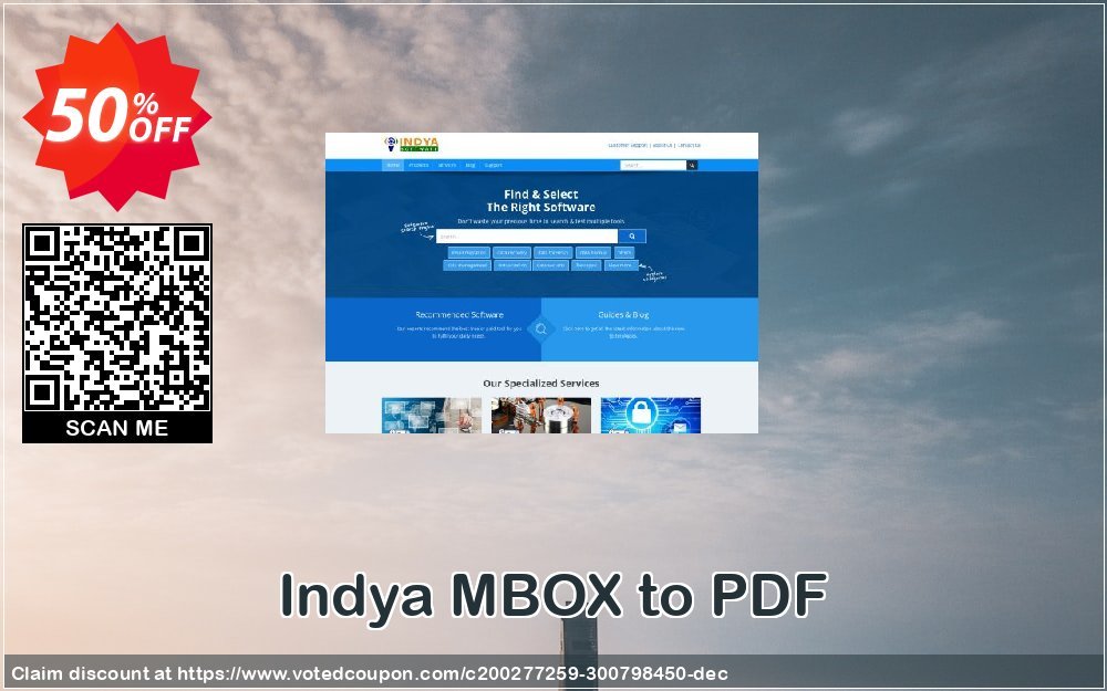 Indya MBOX to PDF Coupon, discount Coupon code Indya MBOX to PDF - Personal License. Promotion: Indya MBOX to PDF - Personal License offer from BitRecover