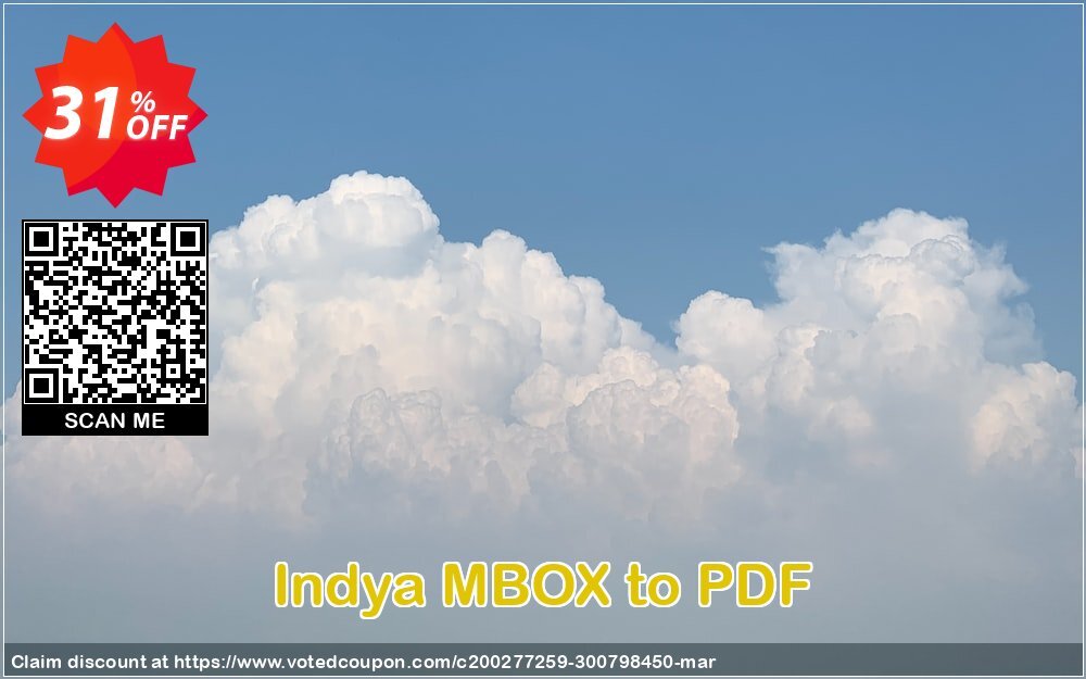 Indya MBOX to PDF Coupon, discount Coupon code Indya MBOX to PDF - Personal License. Promotion: Indya MBOX to PDF - Personal License offer from BitRecover