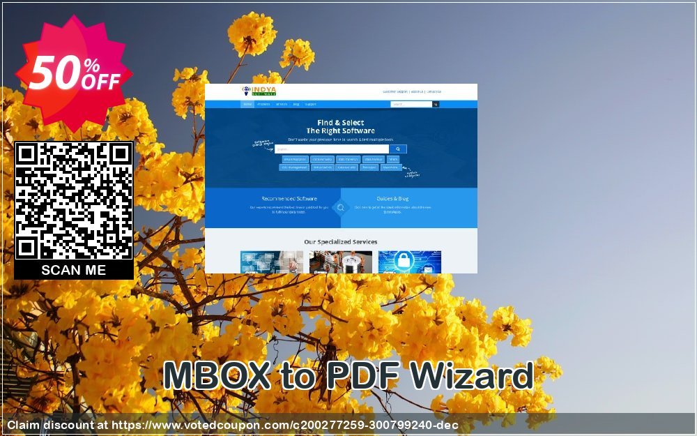 MBOX to PDF Wizard Coupon, discount Coupon code MBOX to PDF Wizard - Personal License. Promotion: MBOX to PDF Wizard - Personal License offer from BitRecover