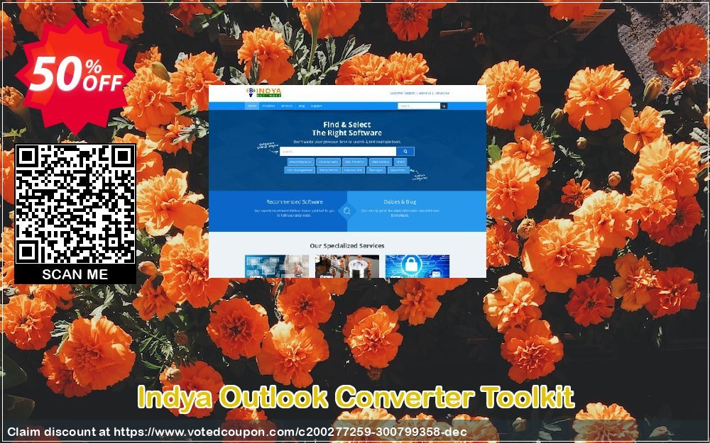 Indya Outlook Converter Toolkit Coupon, discount Coupon code Indya Outlook Converter Toolkit - Personal License. Promotion: Indya Outlook Converter Toolkit - Personal License offer from BitRecover