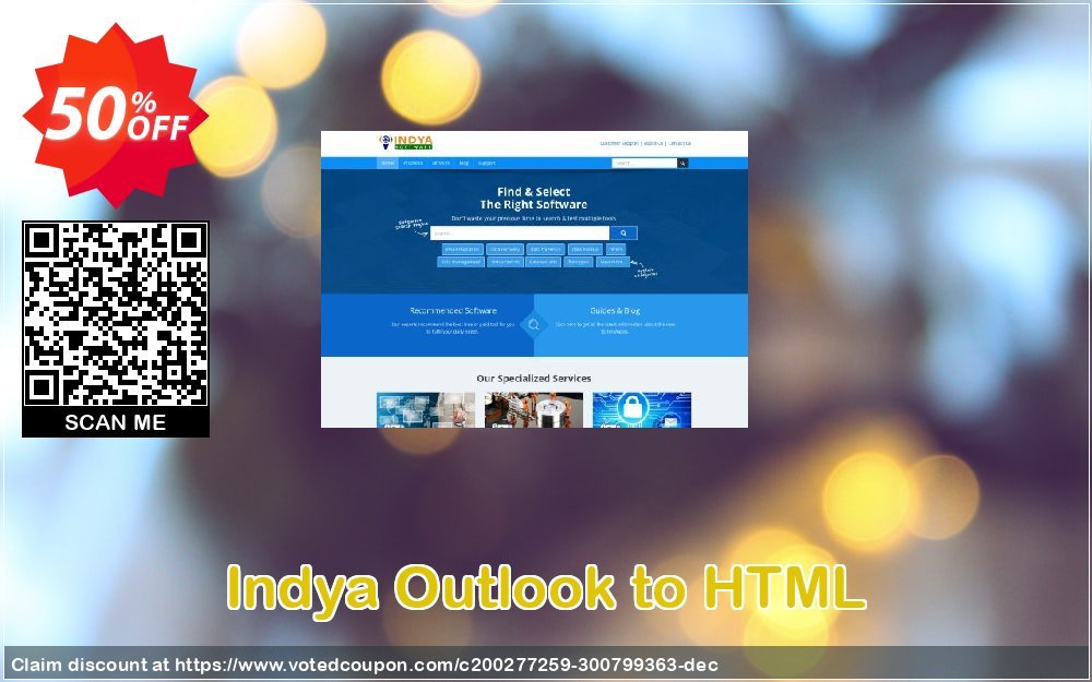 Indya Outlook to HTML Coupon Code Apr 2024, 50% OFF - VotedCoupon
