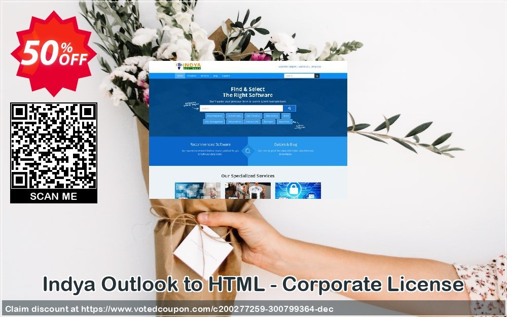 Indya Outlook to HTML - Corporate Plan Coupon, discount Coupon code Indya Outlook to HTML - Corporate License. Promotion: Indya Outlook to HTML - Corporate License offer from BitRecover