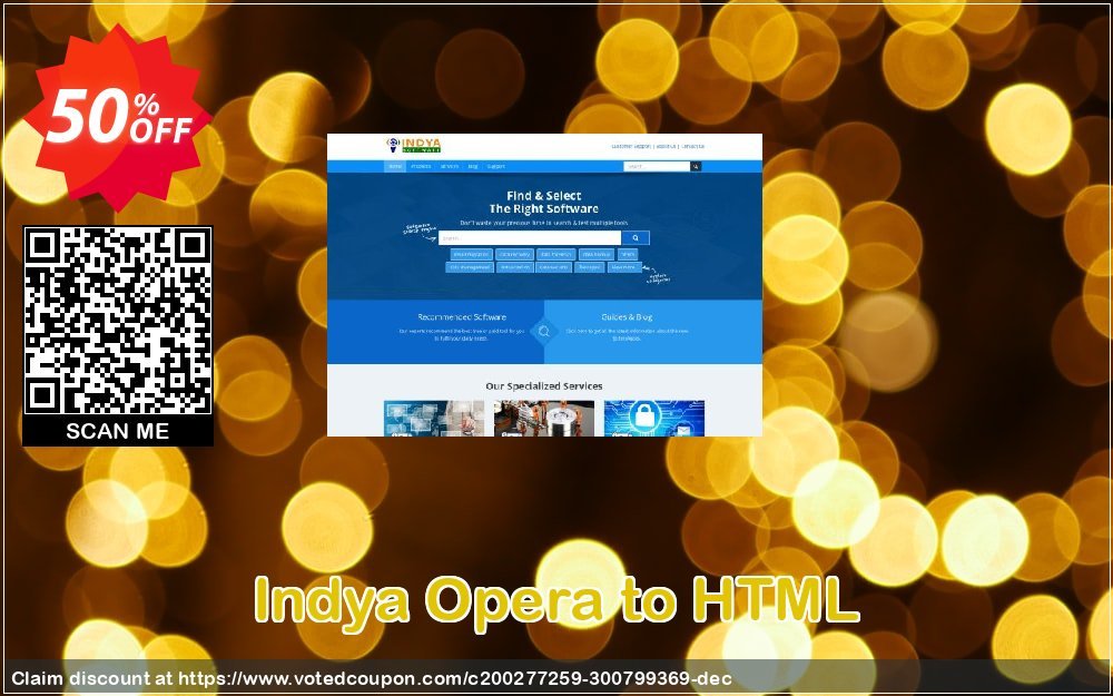 Indya Opera to HTML Coupon Code Apr 2024, 50% OFF - VotedCoupon