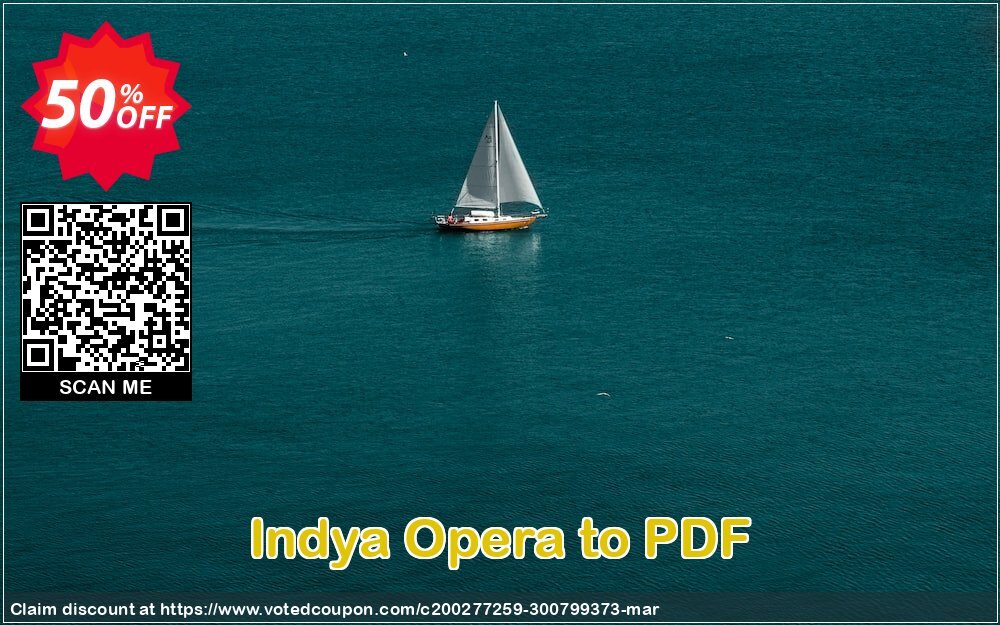 Indya Opera to PDF Coupon Code Apr 2024, 50% OFF - VotedCoupon