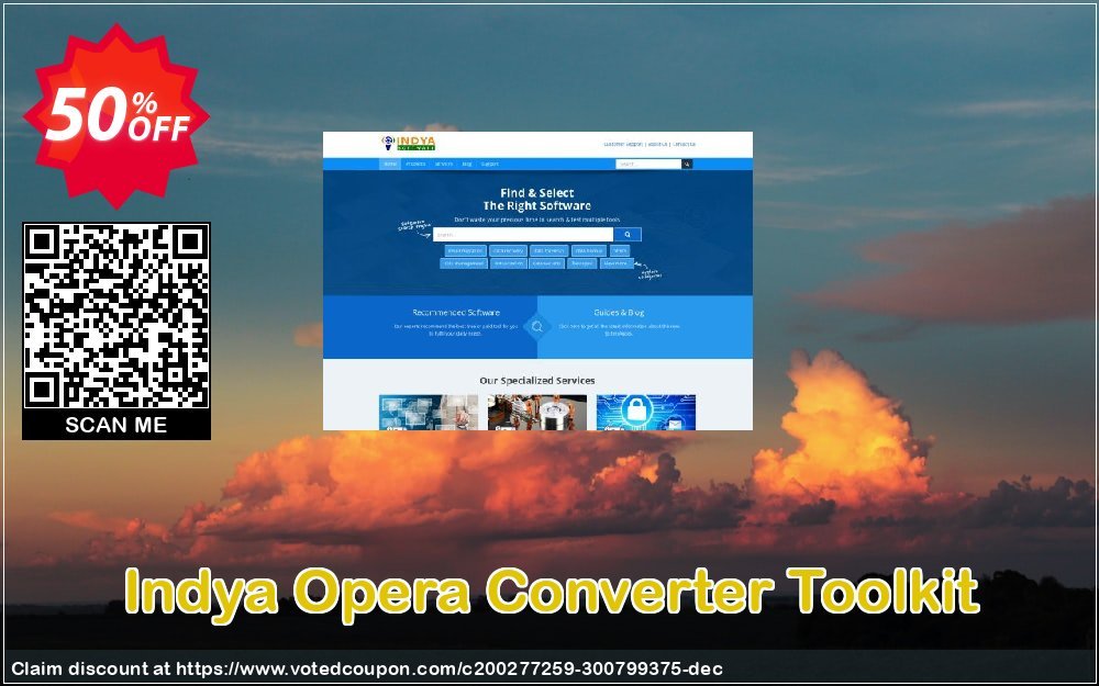 Indya Opera Converter Toolkit Coupon Code Apr 2024, 50% OFF - VotedCoupon
