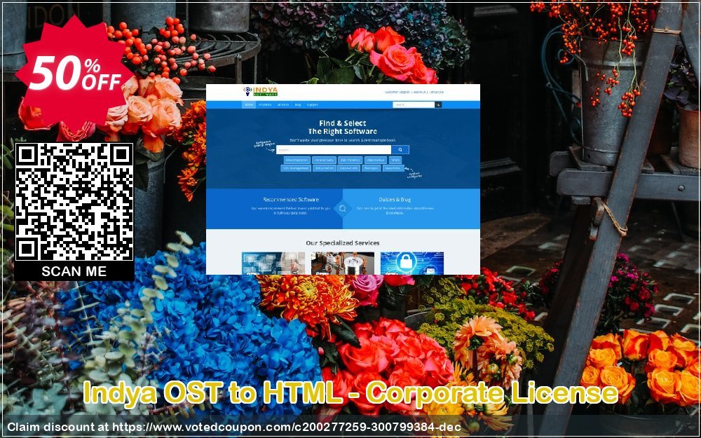Indya OST to HTML - Corporate Plan Coupon, discount Coupon code Indya OST to HTML - Corporate License. Promotion: Indya OST to HTML - Corporate License offer from BitRecover