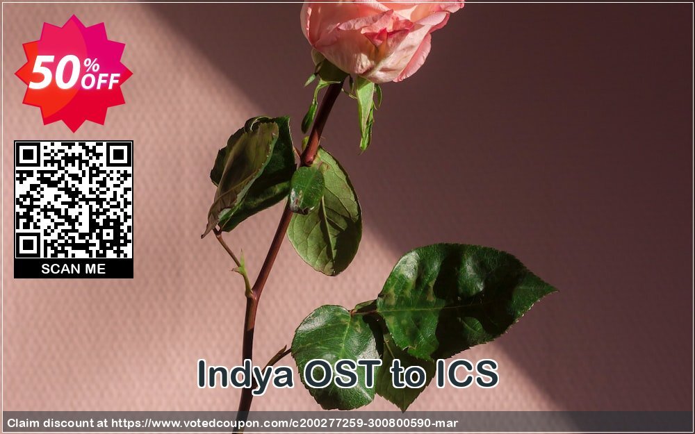 Indya OST to ICS Coupon, discount Coupon code Indya OST to ICS - Personal License. Promotion: Indya OST to ICS - Personal License offer from BitRecover