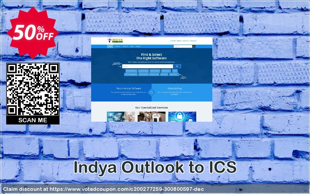 Indya Outlook to ICS Coupon, discount Coupon code Indya Outlook to ICS - Personal License. Promotion: Indya Outlook to ICS - Personal License offer from BitRecover