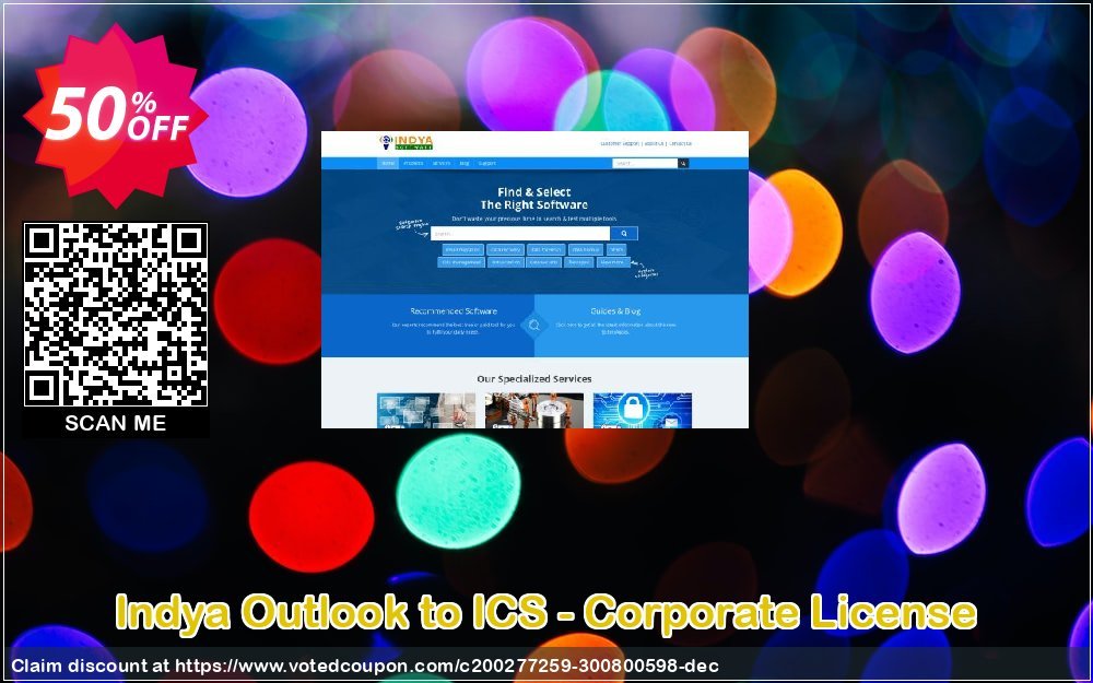 Indya Outlook to ICS - Corporate Plan Coupon, discount Coupon code Indya Outlook to ICS - Corporate License. Promotion: Indya Outlook to ICS - Corporate License offer from BitRecover