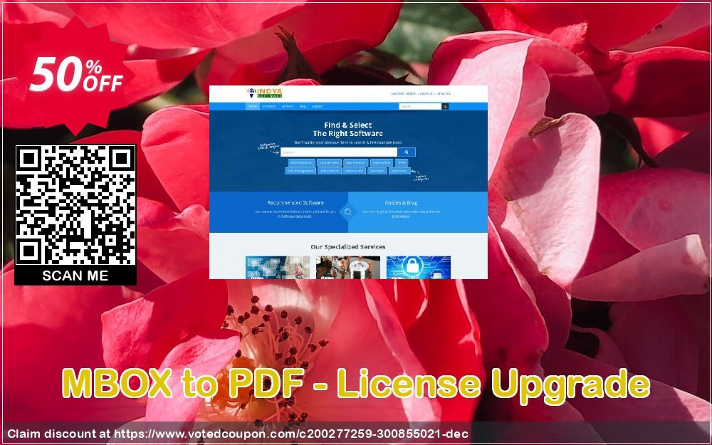 MBOX to PDF - Plan Upgrade Coupon, discount Coupon code MBOX to PDF - License Upgrade. Promotion: MBOX to PDF - License Upgrade offer from BitRecover