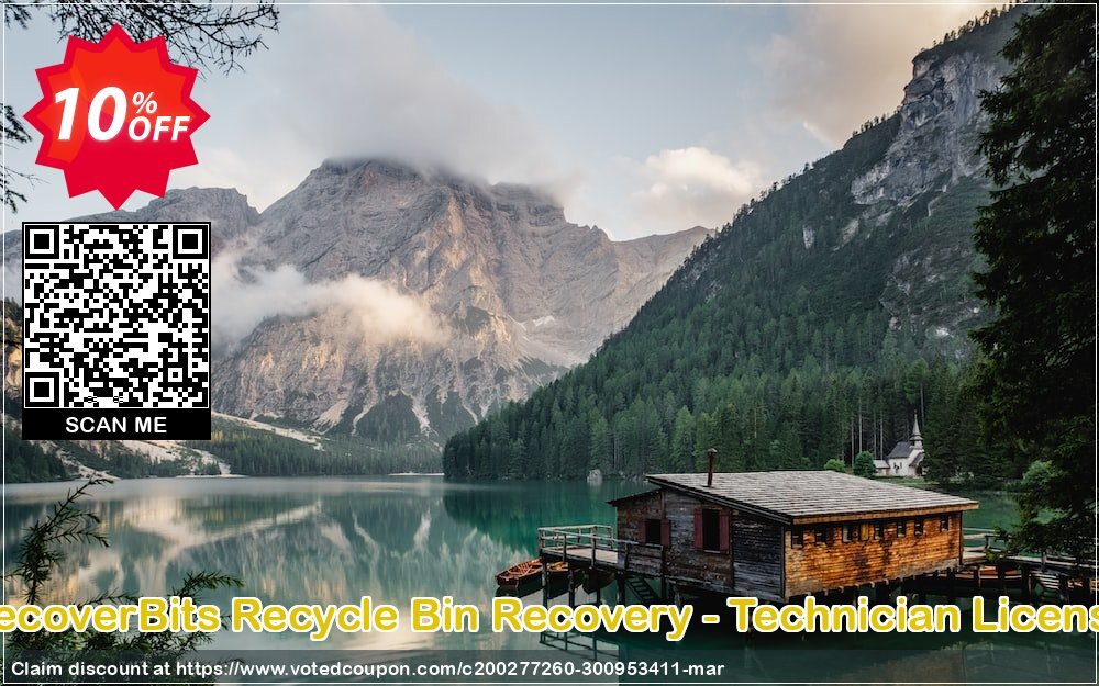 RecoverBits Recycle Bin Recovery - Technician Plan Coupon Code May 2024, 10% OFF - VotedCoupon