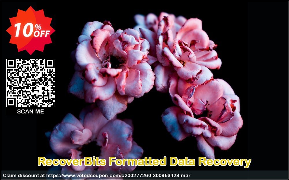 RecoverBits Formatted Data Recovery Coupon Code May 2024, 10% OFF - VotedCoupon