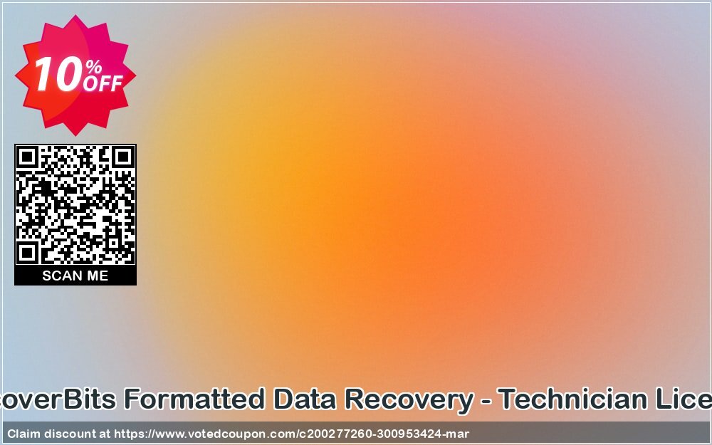 RecoverBits Formatted Data Recovery - Technician Plan Coupon Code Apr 2024, 10% OFF - VotedCoupon