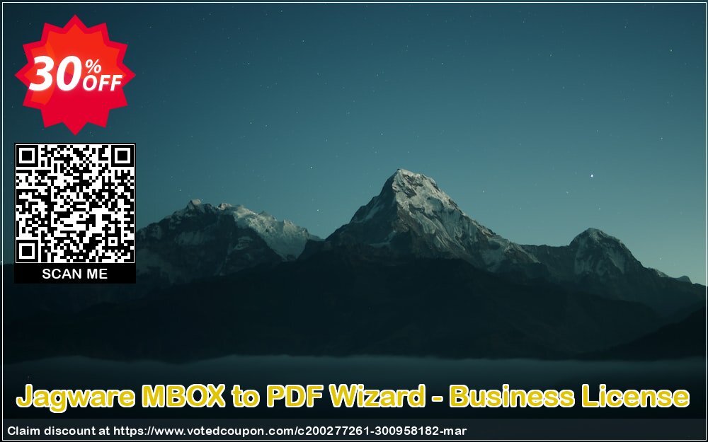 Jagware MBOX to PDF Wizard - Business Plan Coupon Code Apr 2024, 17% OFF - VotedCoupon