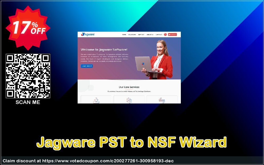 Jagware PST to NSF Wizard Coupon, discount Coupon code Jagware PST to NSF Wizard - Home User License. Promotion: Jagware PST to NSF Wizard - Home User License offer from Jagware Software