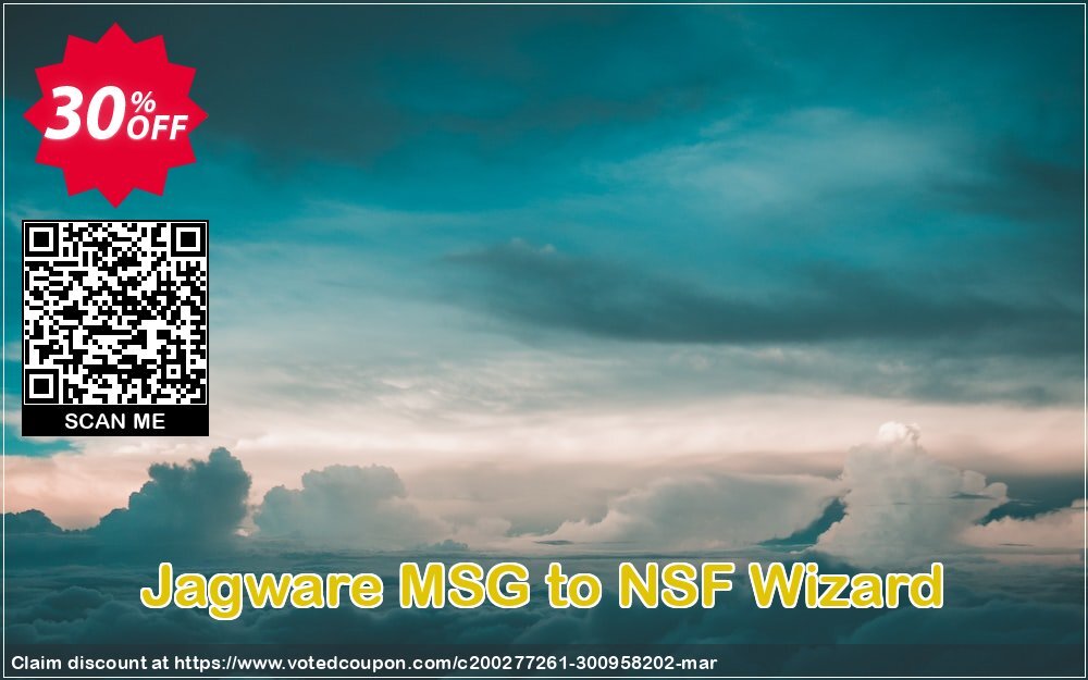 Jagware MSG to NSF Wizard Coupon Code Apr 2024, 30% OFF - VotedCoupon