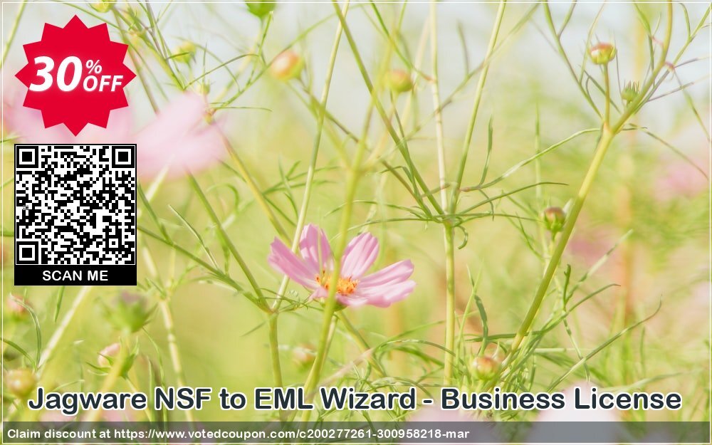 Jagware NSF to EML Wizard - Business Plan Coupon Code May 2024, 13% OFF - VotedCoupon