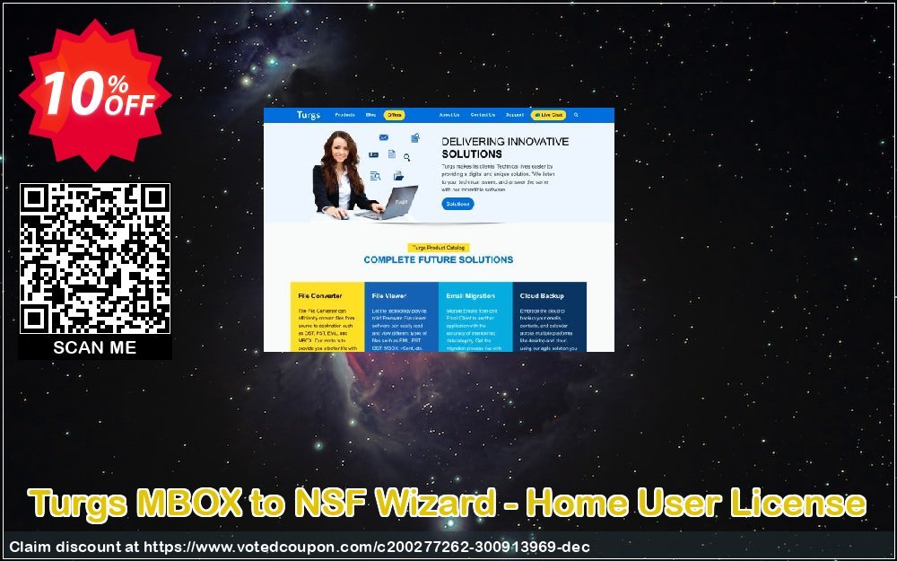 Turgs MBOX to NSF Wizard - Home User Plan Coupon, discount Coupon code Turgs MBOX to NSF Wizard - Home User License. Promotion: Turgs MBOX to NSF Wizard - Home User License offer from Turgs