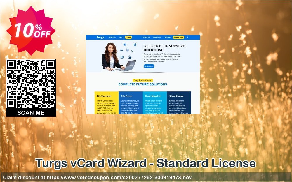 Turgs vCard Wizard - Standard Plan Coupon, discount Coupon code Turgs vCard Wizard - Standard License. Promotion: Turgs vCard Wizard - Standard License offer from Turgs