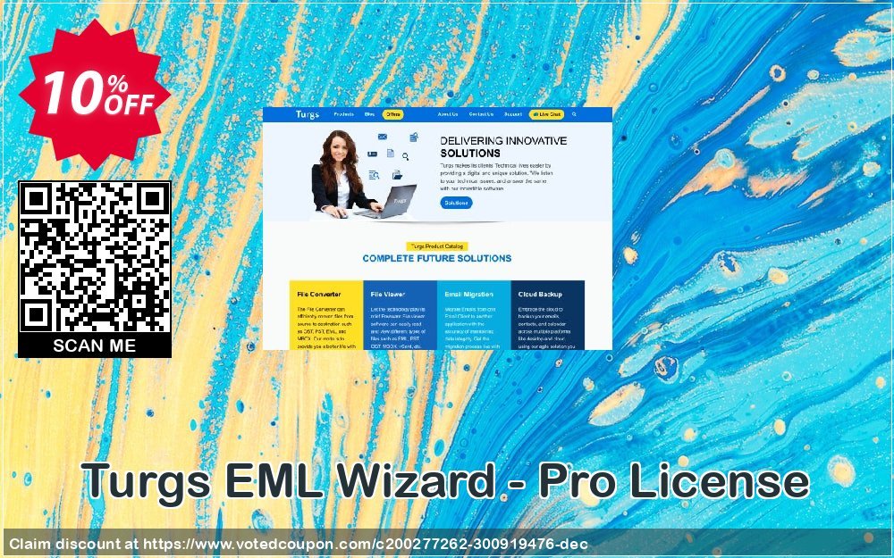 Turgs EML Wizard - Pro Plan Coupon, discount Coupon code Turgs EML Wizard - Pro License. Promotion: Turgs EML Wizard - Pro License offer from Turgs