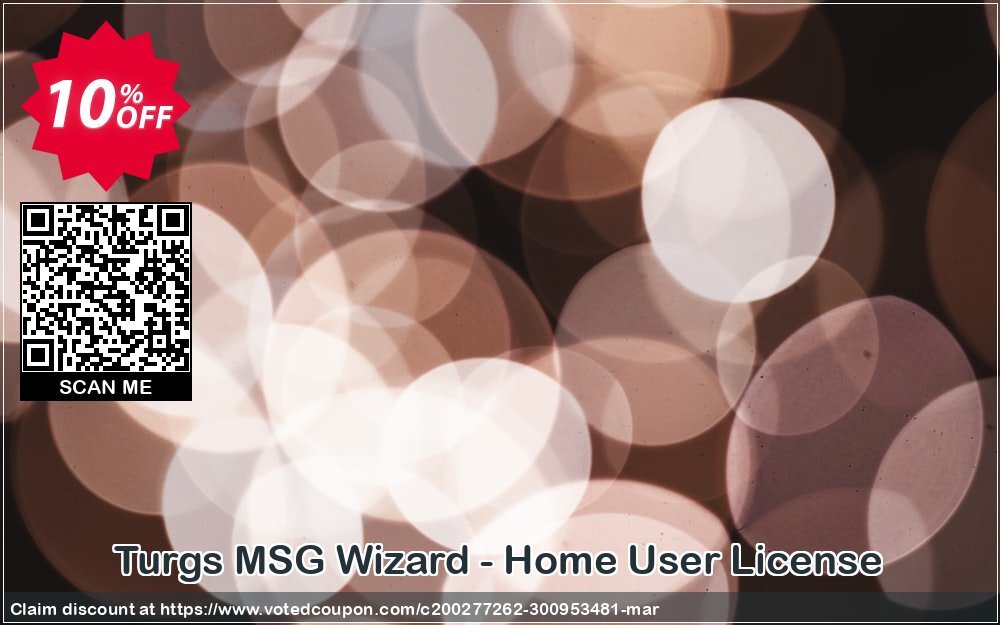 Turgs MSG Wizard - Home User Plan Coupon, discount Coupon code Turgs MSG Wizard - Home User License. Promotion: Turgs MSG Wizard - Home User License offer from Turgs