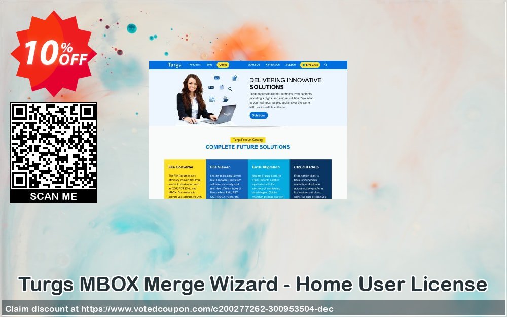 Turgs MBOX Merge Wizard - Home User Plan Coupon, discount Coupon code Turgs MBOX Merge Wizard - Home User License. Promotion: Turgs MBOX Merge Wizard - Home User License offer from Turgs
