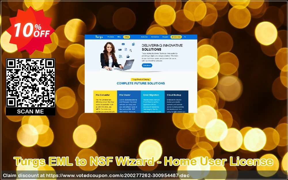 Turgs EML to NSF Wizard - Home User Plan Coupon, discount Coupon code Turgs EML to NSF Wizard - Home User License. Promotion: Turgs EML to NSF Wizard - Home User License offer from Turgs