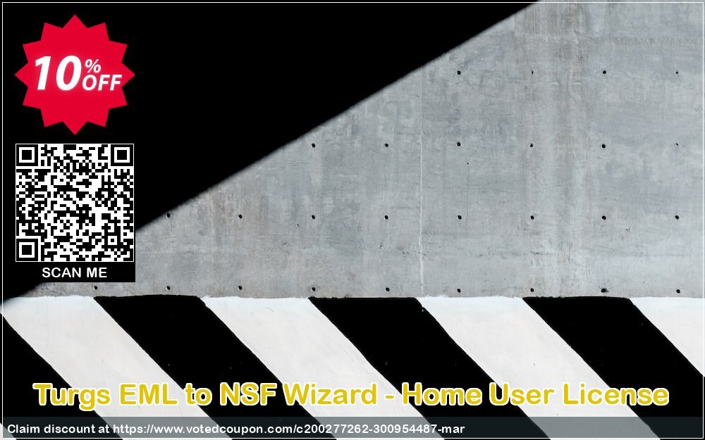 Turgs EML to NSF Wizard - Home User Plan Coupon, discount Coupon code Turgs EML to NSF Wizard - Home User License. Promotion: Turgs EML to NSF Wizard - Home User License offer from Turgs