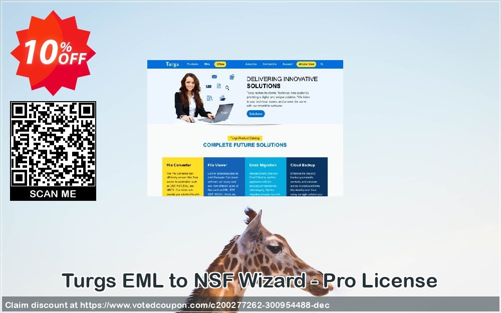 Turgs EML to NSF Wizard - Pro Plan Coupon, discount Coupon code Turgs EML to NSF Wizard - Pro License. Promotion: Turgs EML to NSF Wizard - Pro License offer from Turgs