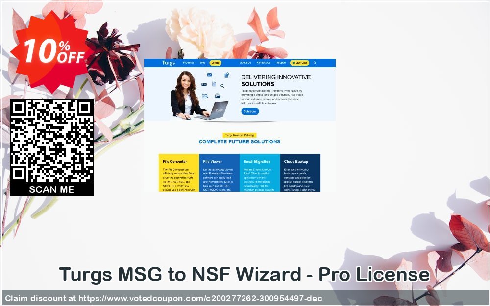 Turgs MSG to NSF Wizard - Pro Plan Coupon, discount Coupon code Turgs MSG to NSF Wizard - Pro License. Promotion: Turgs MSG to NSF Wizard - Pro License offer from Turgs