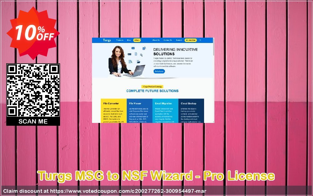 Turgs MSG to NSF Wizard - Pro Plan Coupon, discount Coupon code Turgs MSG to NSF Wizard - Pro License. Promotion: Turgs MSG to NSF Wizard - Pro License offer from Turgs