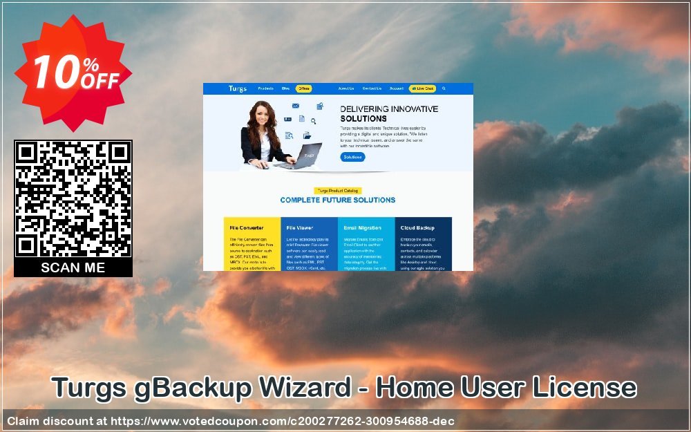Turgs gBackup Wizard - Home User Plan Coupon, discount Coupon code Turgs gBackup Wizard - Home User License. Promotion: Turgs gBackup Wizard - Home User License offer from Turgs