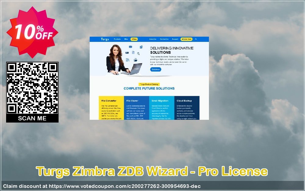 Turgs Zimbra ZDB Wizard - Pro Plan Coupon, discount Coupon code Turgs Zimbra ZDB Wizard - Pro License. Promotion: Turgs Zimbra ZDB Wizard - Pro License offer from Turgs