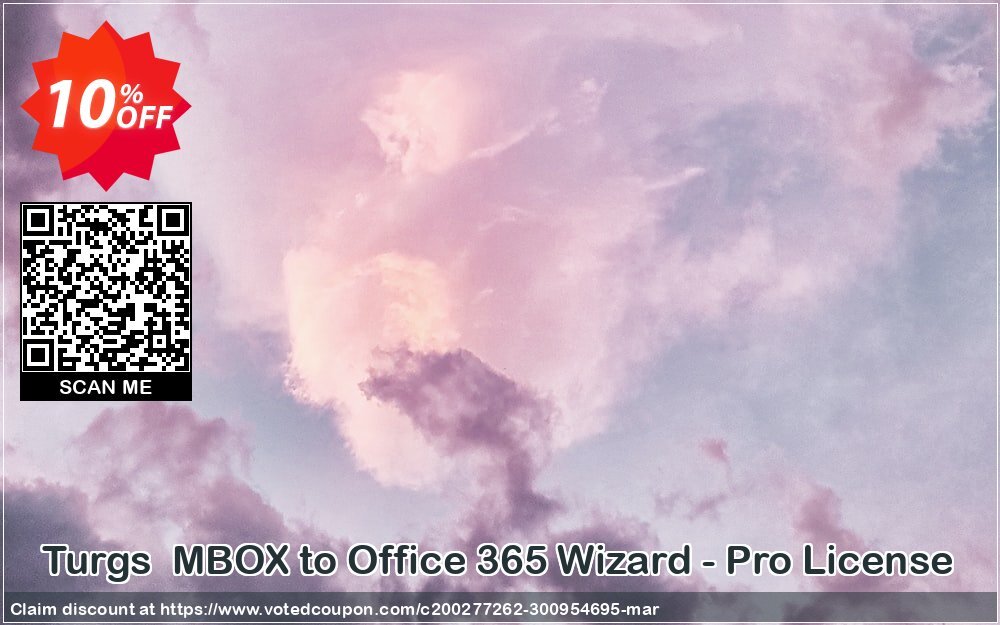 Turgs  MBOX to Office 365 Wizard - Pro Plan Coupon, discount Coupon code Turgs  MBOX to Office 365 Wizard - Pro License. Promotion: Turgs  MBOX to Office 365 Wizard - Pro License offer from Turgs