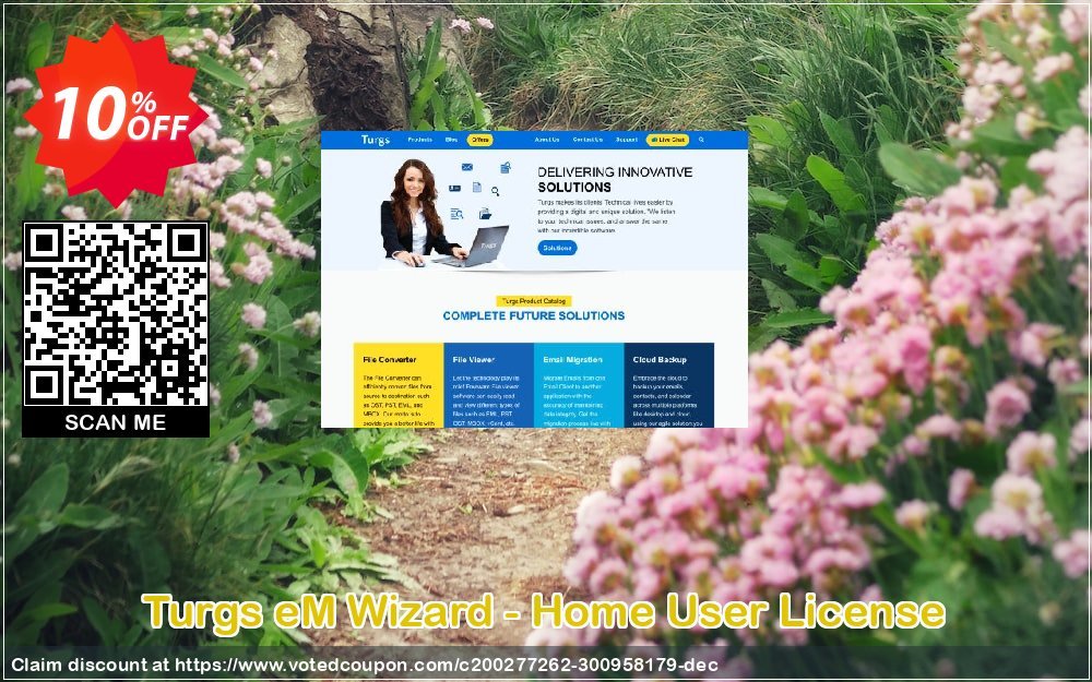 Get 10% OFF Turgs eM Wizard - Home User License Coupon