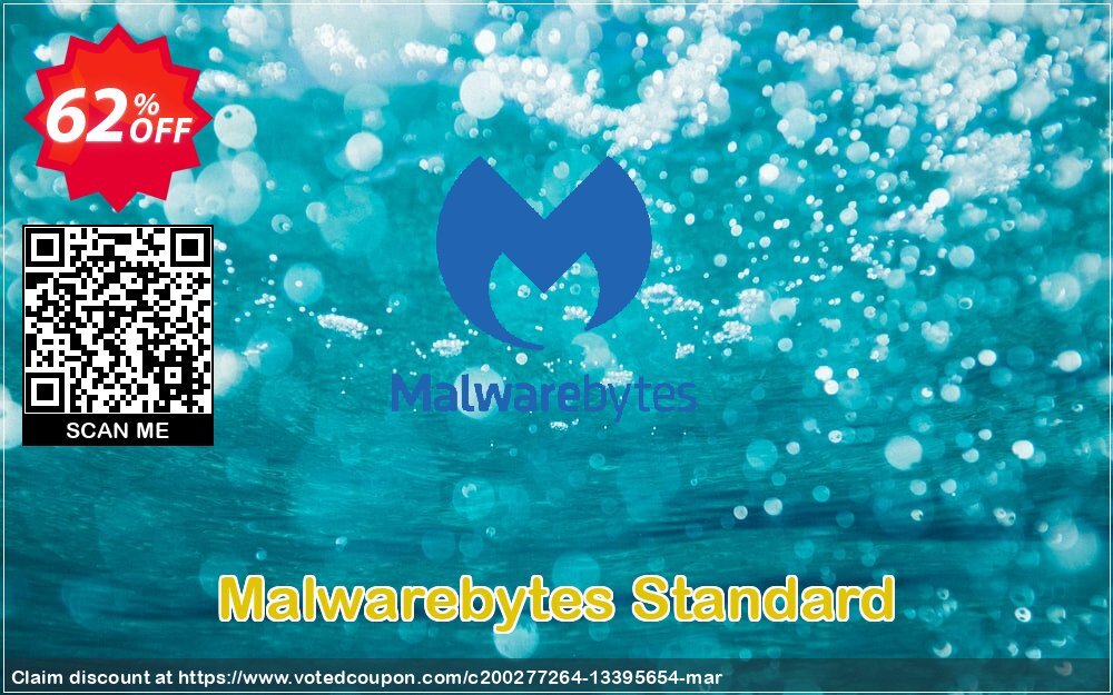 Malwarebytes Standard Coupon, discount 60% OFF Malwarebytes Premium, verified. Promotion: Stunning discount code of Malwarebytes Premium, tested & approved