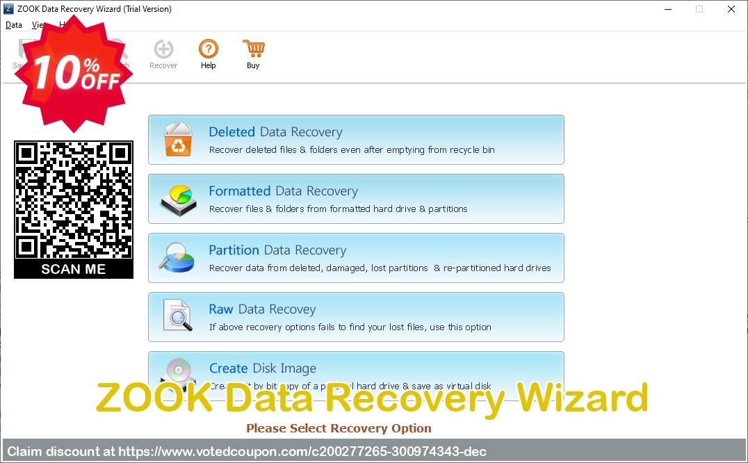 ZOOK Data Recovery Wizard Coupon, discount Coupon code ZOOK Data Recovery Wizard - Home License. Promotion: ZOOK Data Recovery Wizard - Home License offer from ZOOK Software