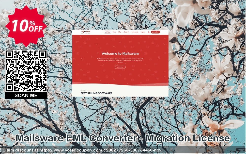 Mailsware EML Converter - Migration Plan Coupon, discount Coupon code Mailsware EML Converter - Migration License. Promotion: Mailsware EML Converter - Migration License offer from ZOOK Software