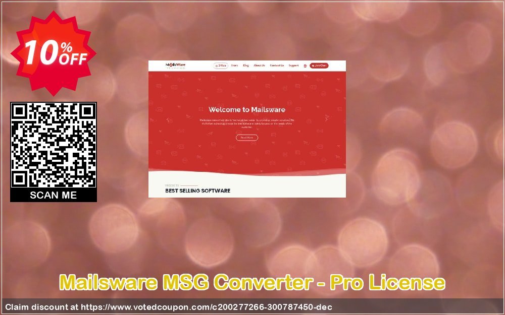 Mailsware MSG Converter - Pro Plan Coupon, discount Coupon code Mailsware MSG Converter - Pro License. Promotion: Mailsware MSG Converter - Pro License offer from ZOOK Software