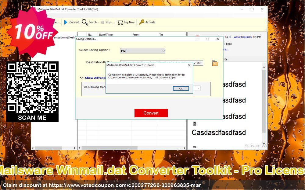 Mailsware Winmail.dat Converter Toolkit - Pro Plan Coupon Code May 2024, 10% OFF - VotedCoupon