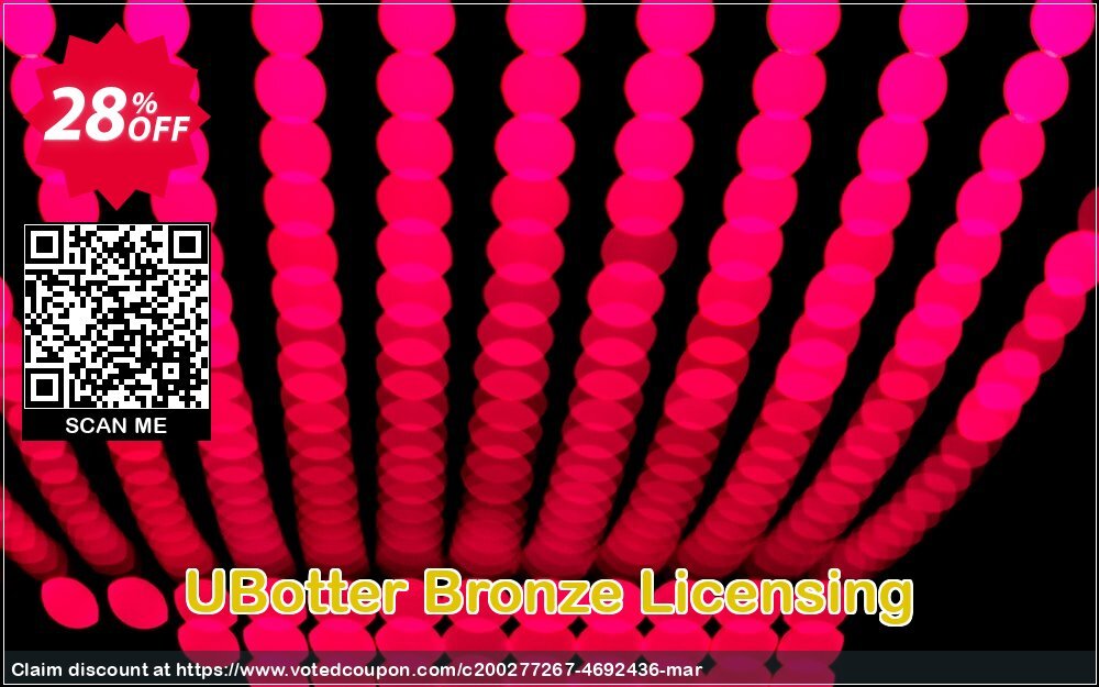 UBotter Bronze Licensing Coupon Code Apr 2024, 28% OFF - VotedCoupon