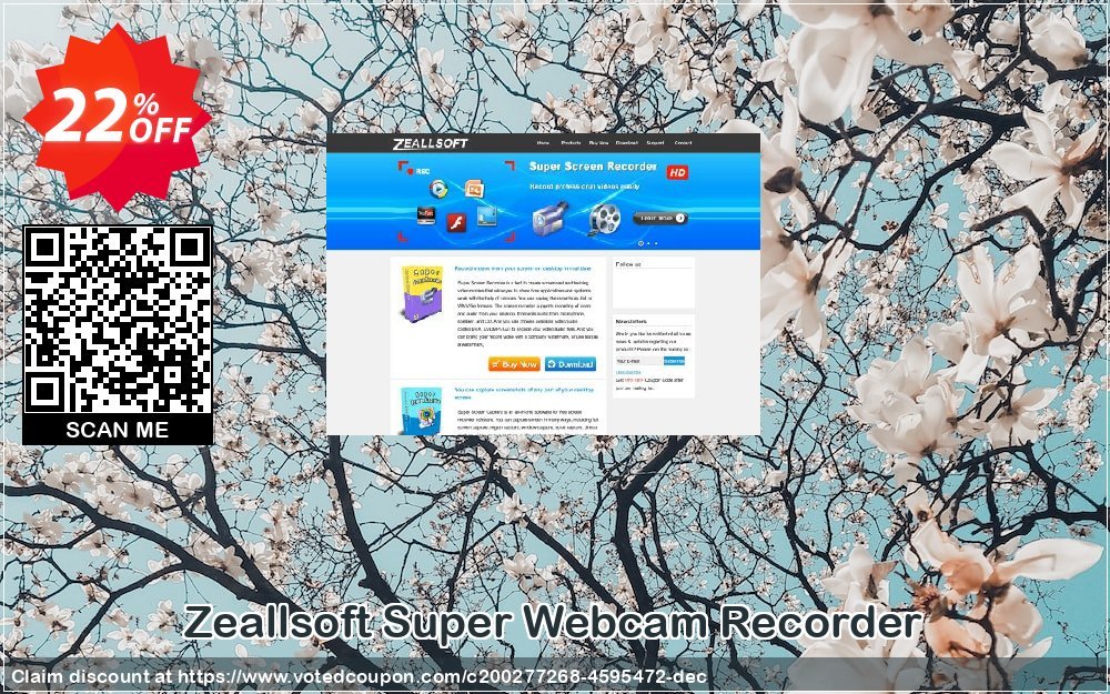 Zeallsoft Super Webcam Recorder Coupon, discount Super Webcam Recorder Imposing sales code 2023. Promotion: Imposing sales code of Super Webcam Recorder 2023