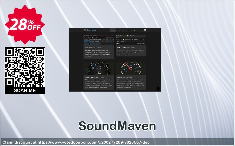 SoundMaven Coupon, discount SoundMaven Marvelous deals code 2023. Promotion: Marvelous deals code of SoundMaven 2023