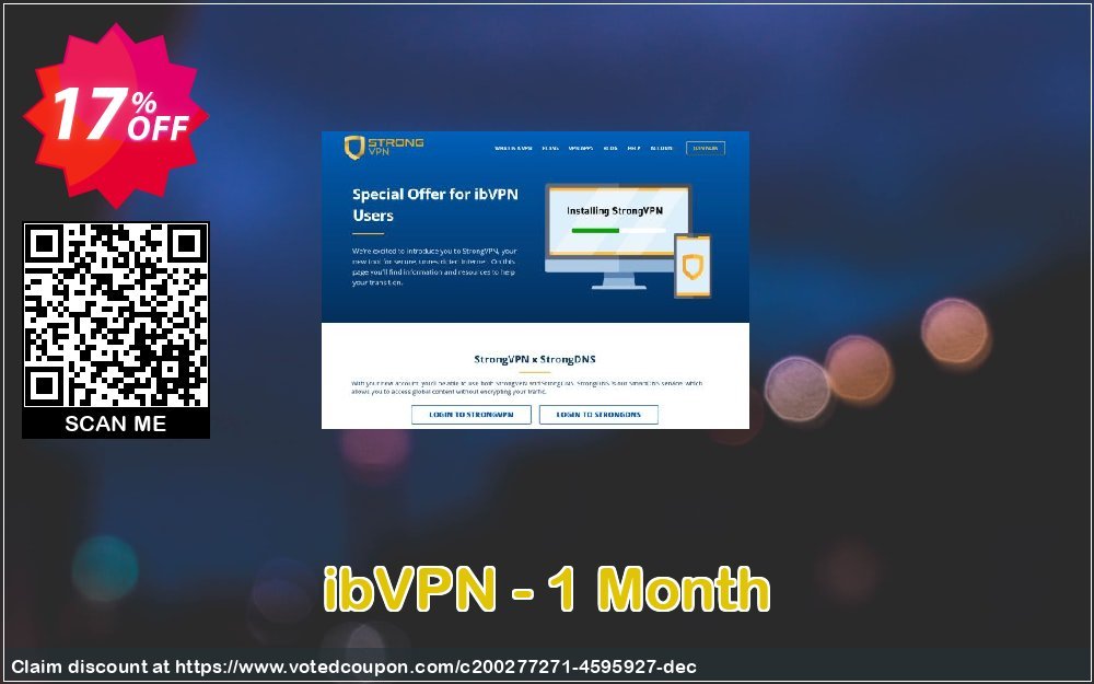 ibVPN - Monthly Coupon, discount ibVPN - 1 Month Awesome sales code 2023. Promotion: Awesome sales code of ibVPN - 1 Month 2023